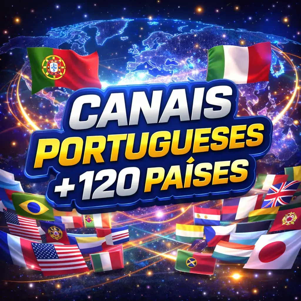 Canais portugueses IPTV em mais de 120 países